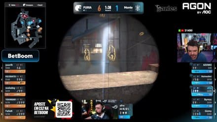Rerun: Furia em Campo PGL Astana  - !socio - Siga @Gaules nas redes sociais!