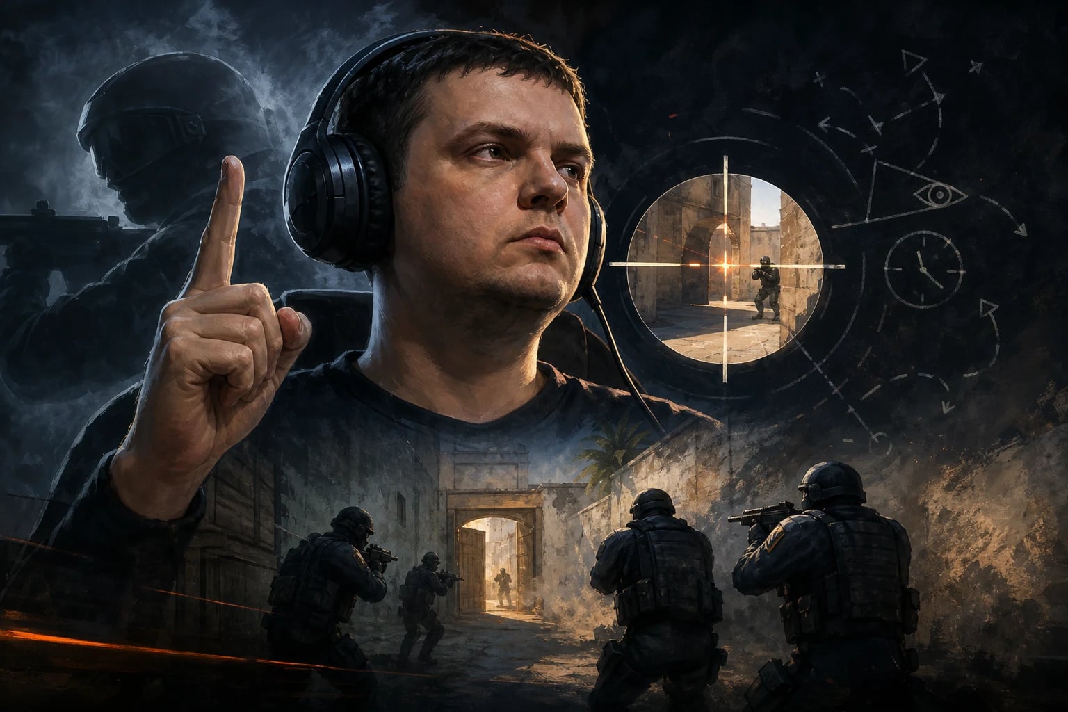 Papich called aim the least important aspect when playing CS2
