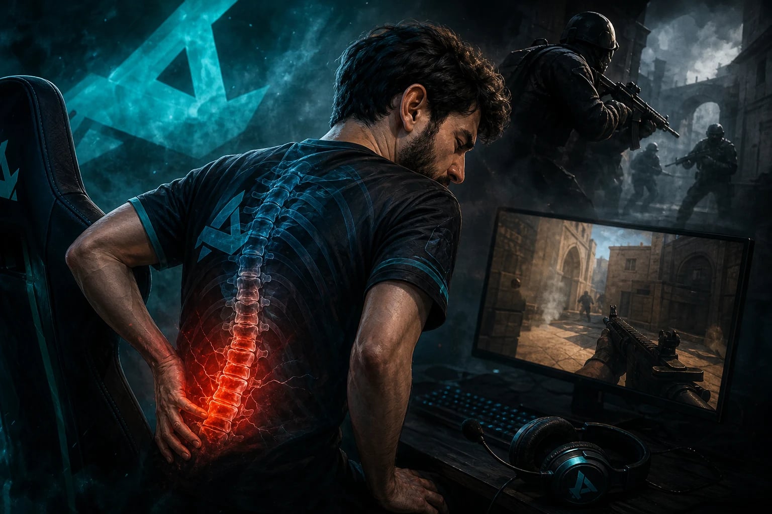 MAJ3R spoke about back problems amid CS2 games