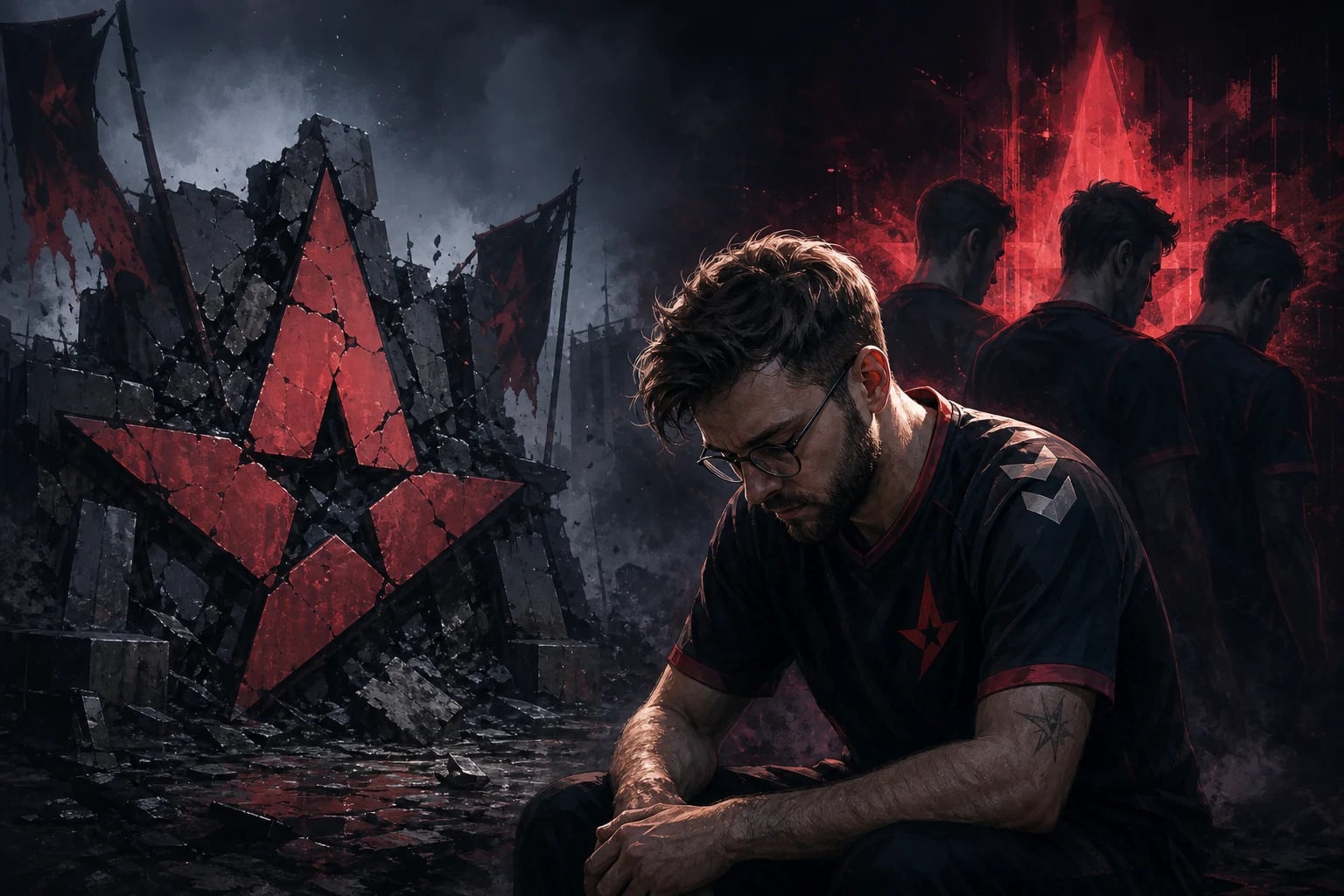OverDrive on the management of Astralis and HooXi's behavior: "The ultimate dumpster"