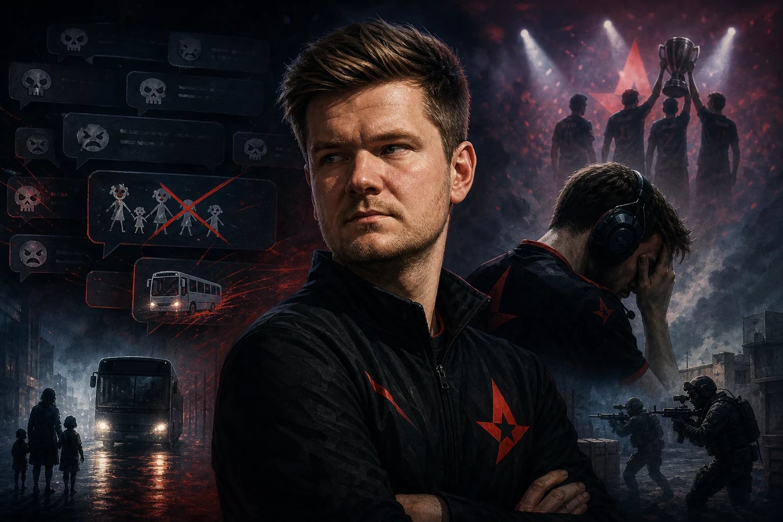 Dupreeh spoke about threats to his family during his time playing for Astralis