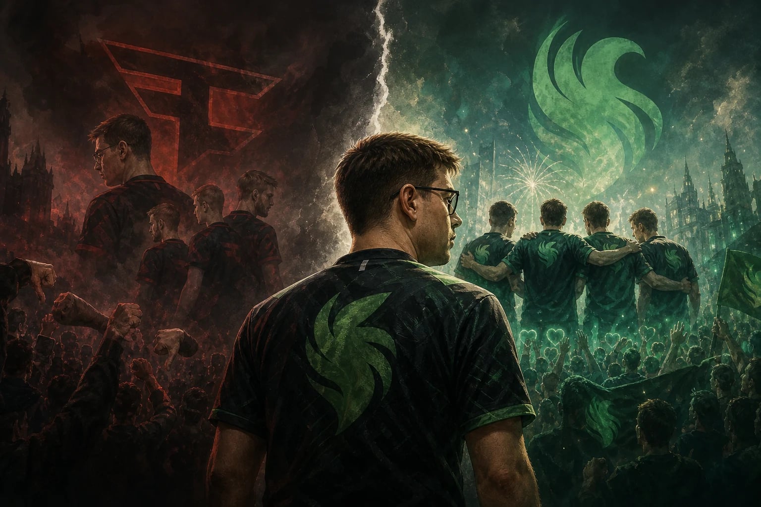 karrigan сравнил отношение фанатов к FaZe Clan и Team Falcons