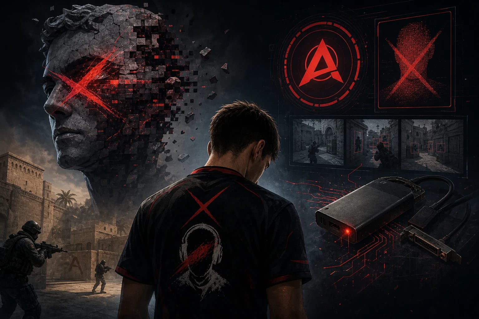 The Akros anti-cheat has banned player AntyVirus for using hardware cheat DMA