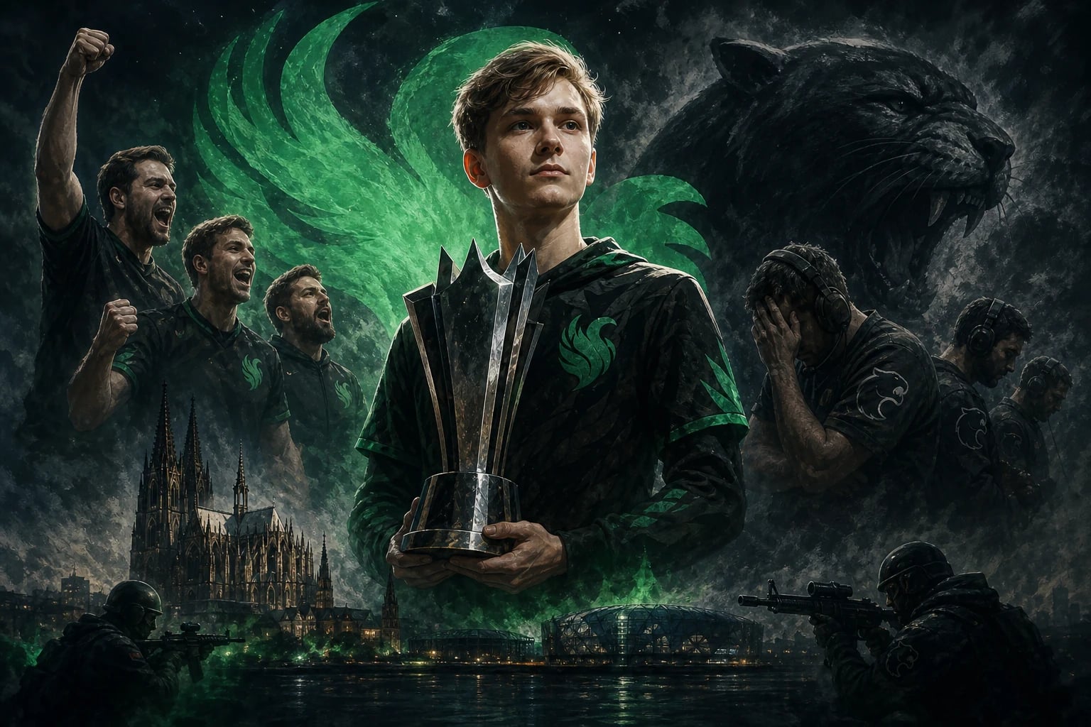 Team Falcons won the IEM Cologne Major 2026, MVP was m0NESY