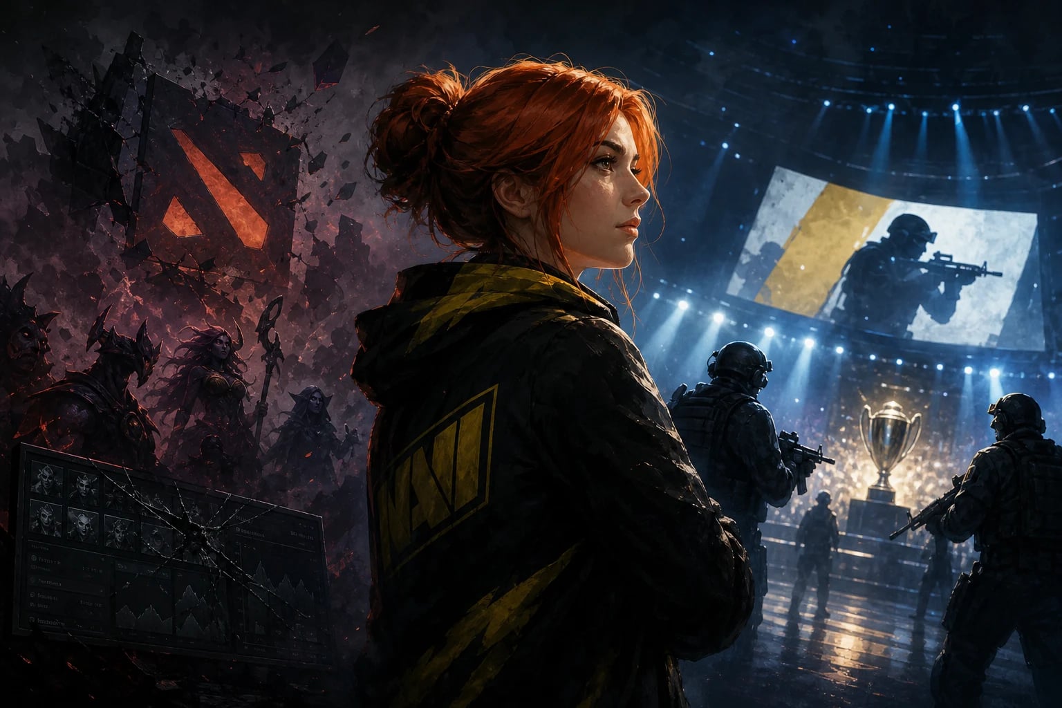 NAVI Coach Assistant Zhanna Bat'kovna Criticized the Current State of Dota 2