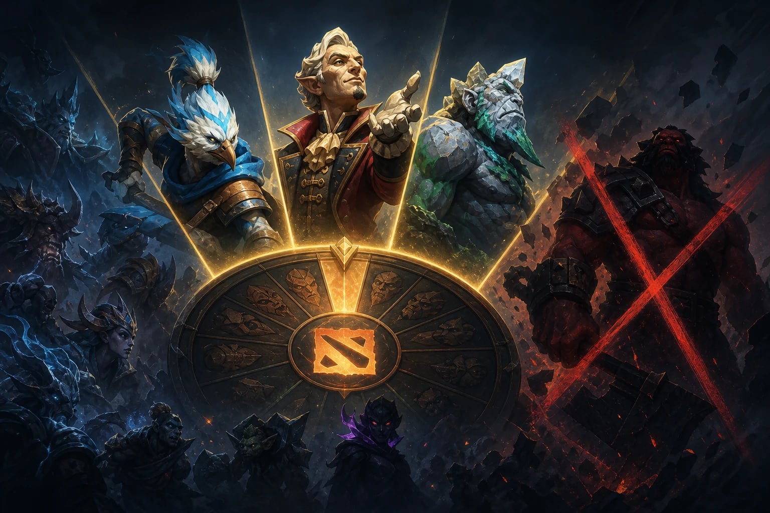 In Dota 2, it is now allowed to randomize Kez, Ringmaster, and Largo in all modes
