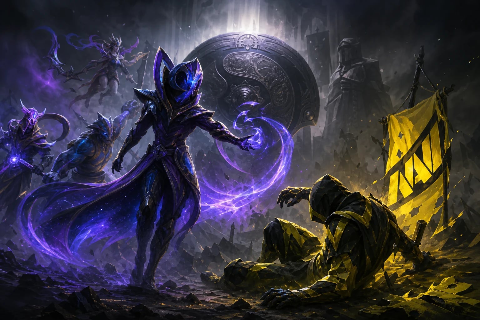 Nigma Galaxy knocked NAVI into the lower bracket of the European qualifiers for TI 2026