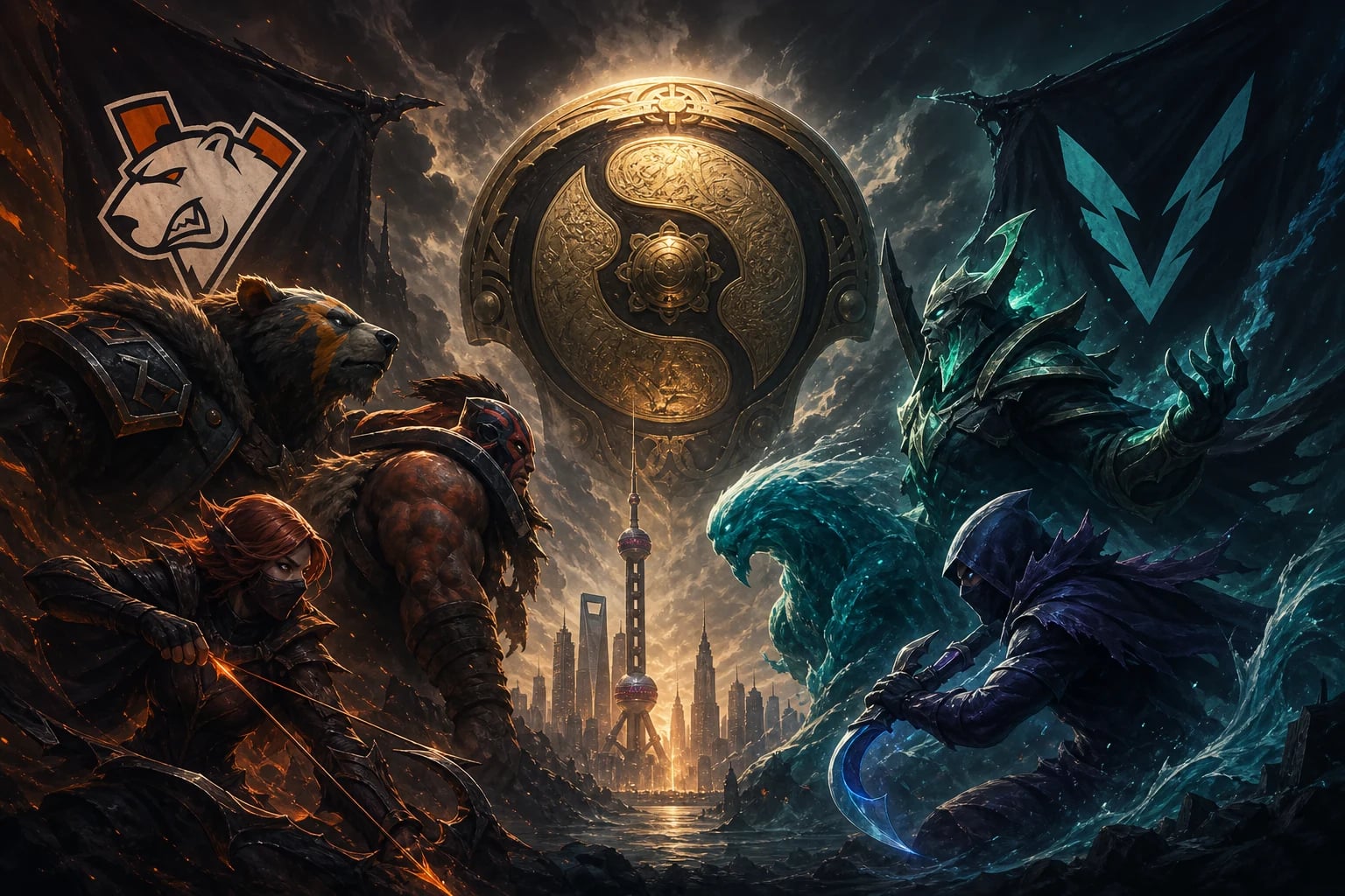 Today Virtus.pro and TEAM VISION will play for a direct slot at The International 2026