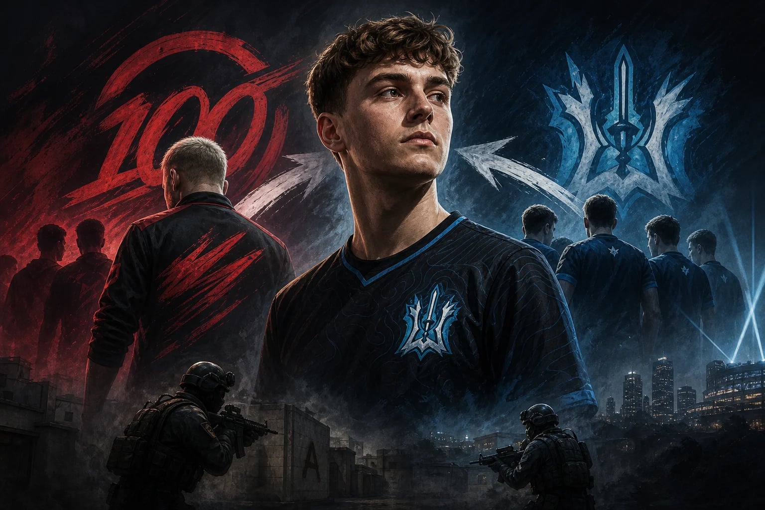 Слух: 100 Thieves ведут переговоры с Monte по трансферу Gizmy