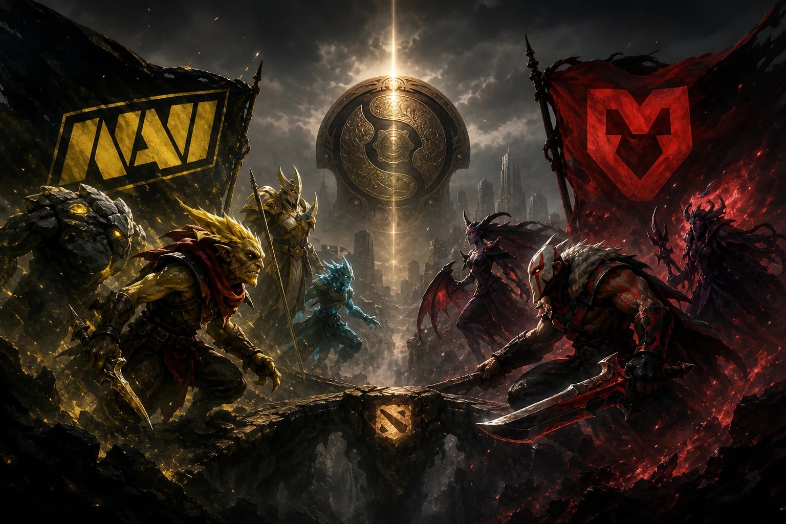Tomorrow NAVI will play against MOUZ in the lower bracket of the qualifiers for The International 2026