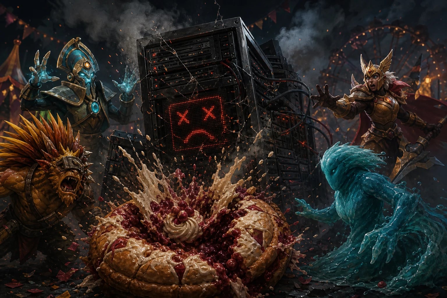Карнавальный пирог «уронил» серверы: баг Dark Carnival прерывал матчи в Dota 2