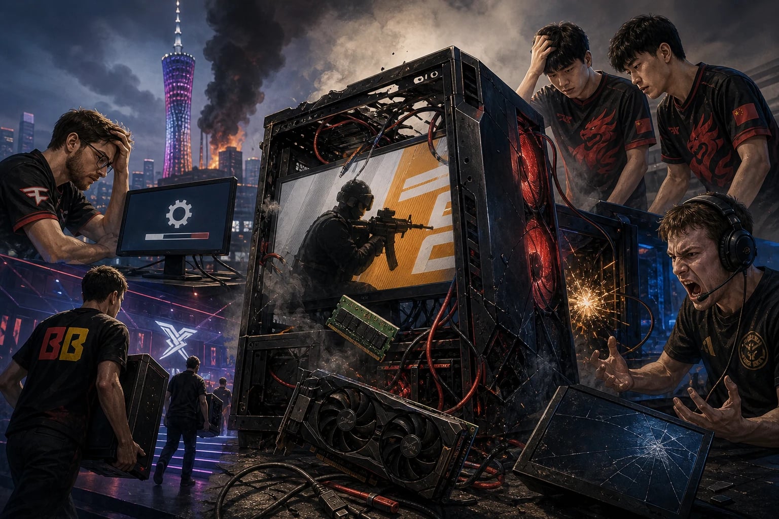 XSE Pro League in China: TyLoo PCs had no CS 2, Neityu got four hardware swaps