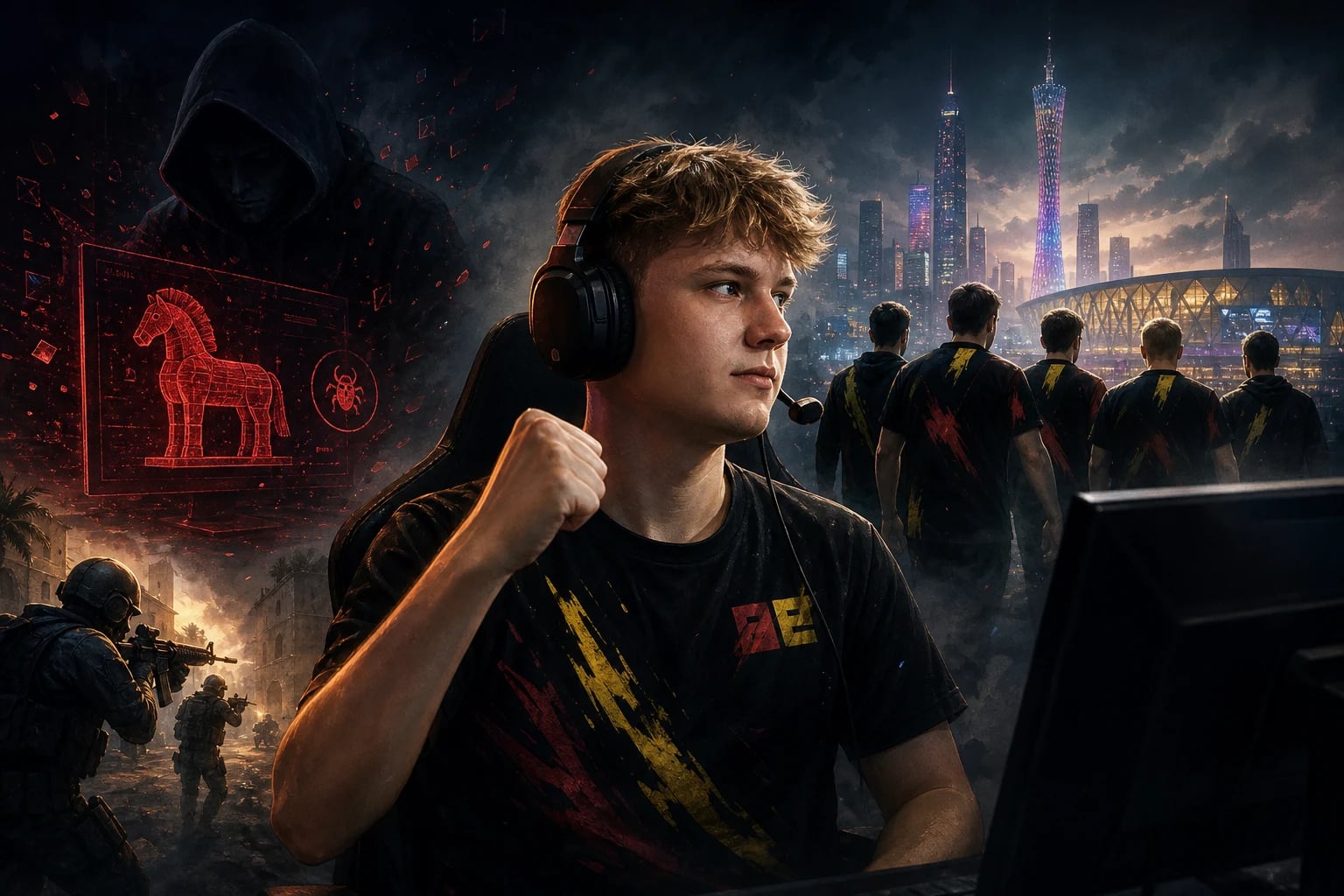 Zorte played XSE Pro League match on a trojan-infected PC and still won