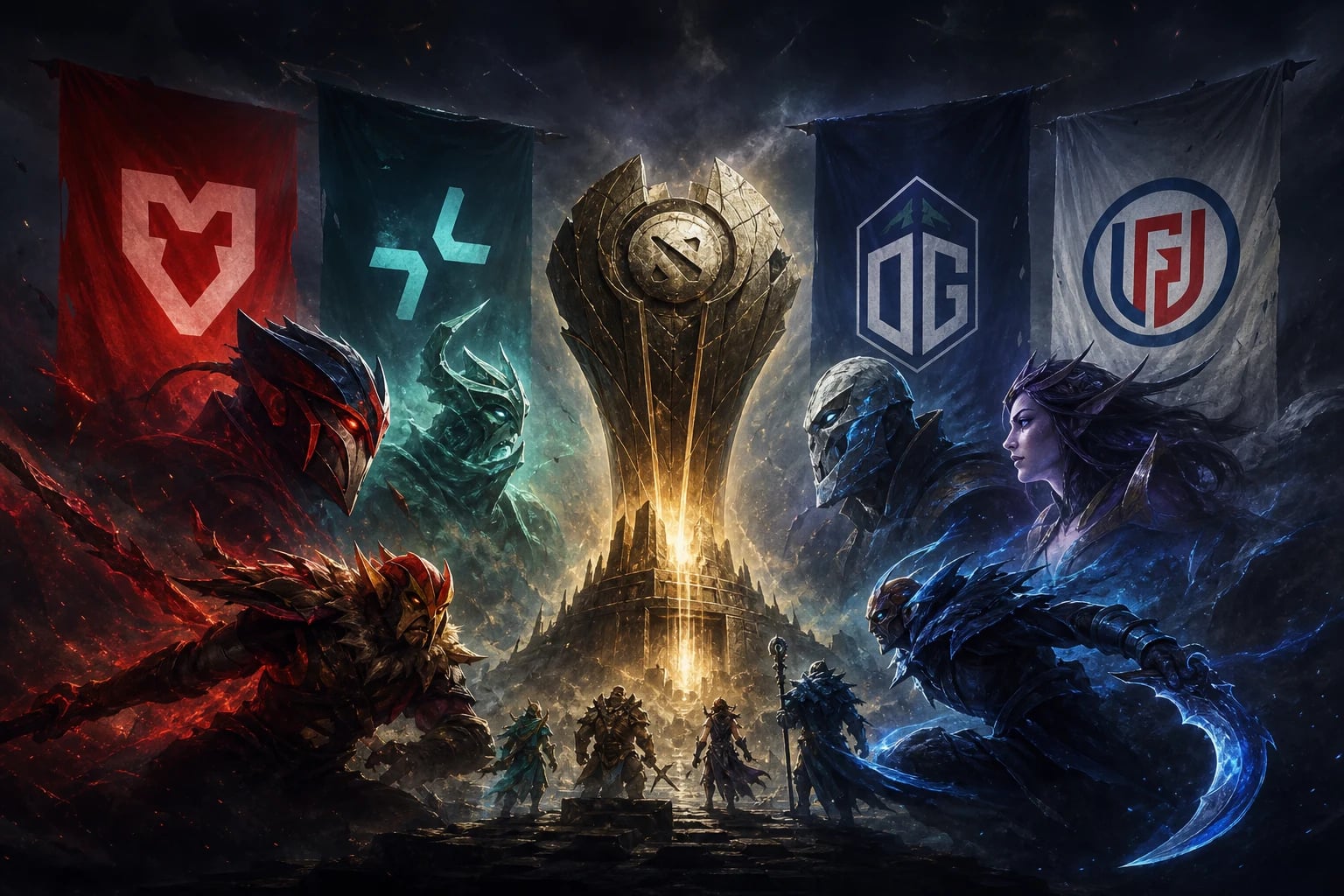 EWC 2026 Dota 2 Day 3: MOUZ, OG and LGD fight for payoff spots in Groups C and D