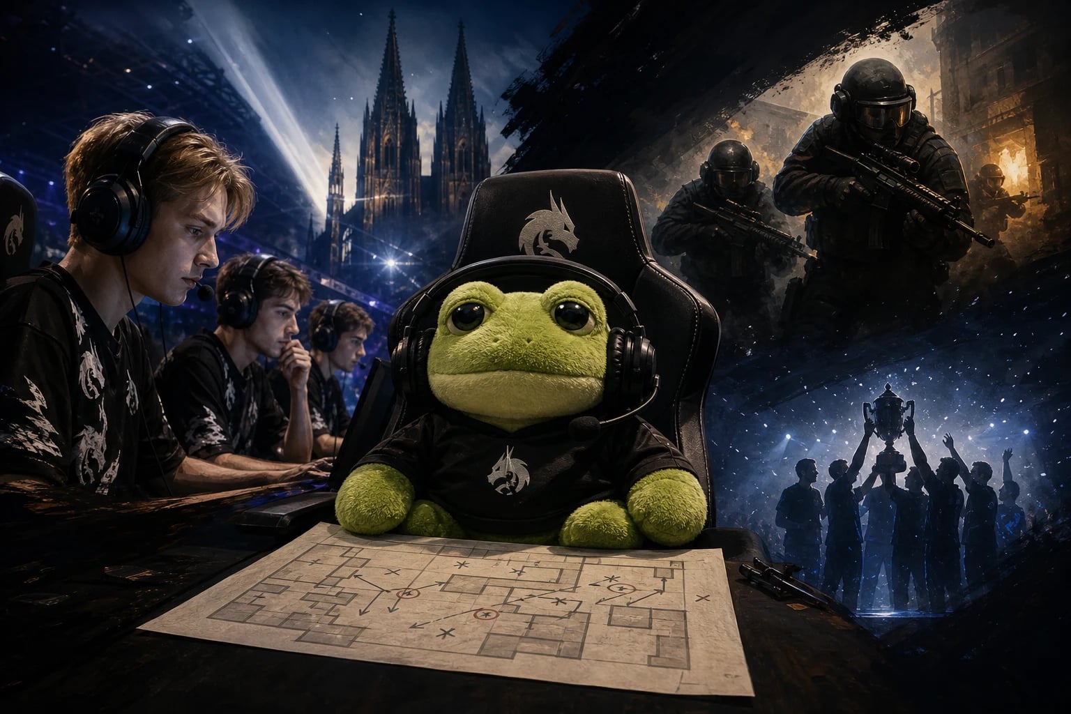 Team Spirit's Toy Frog Coach: How Zhab Zhabyich Becme the Symbol of IEM Cologne Major 2026 in CS2
