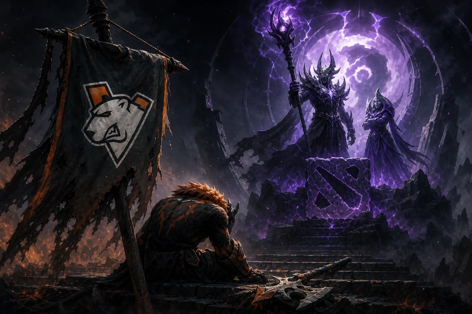 Virtus.pro проиграла Rune Eaters и вылетела из EWC 2026 по Dota 2