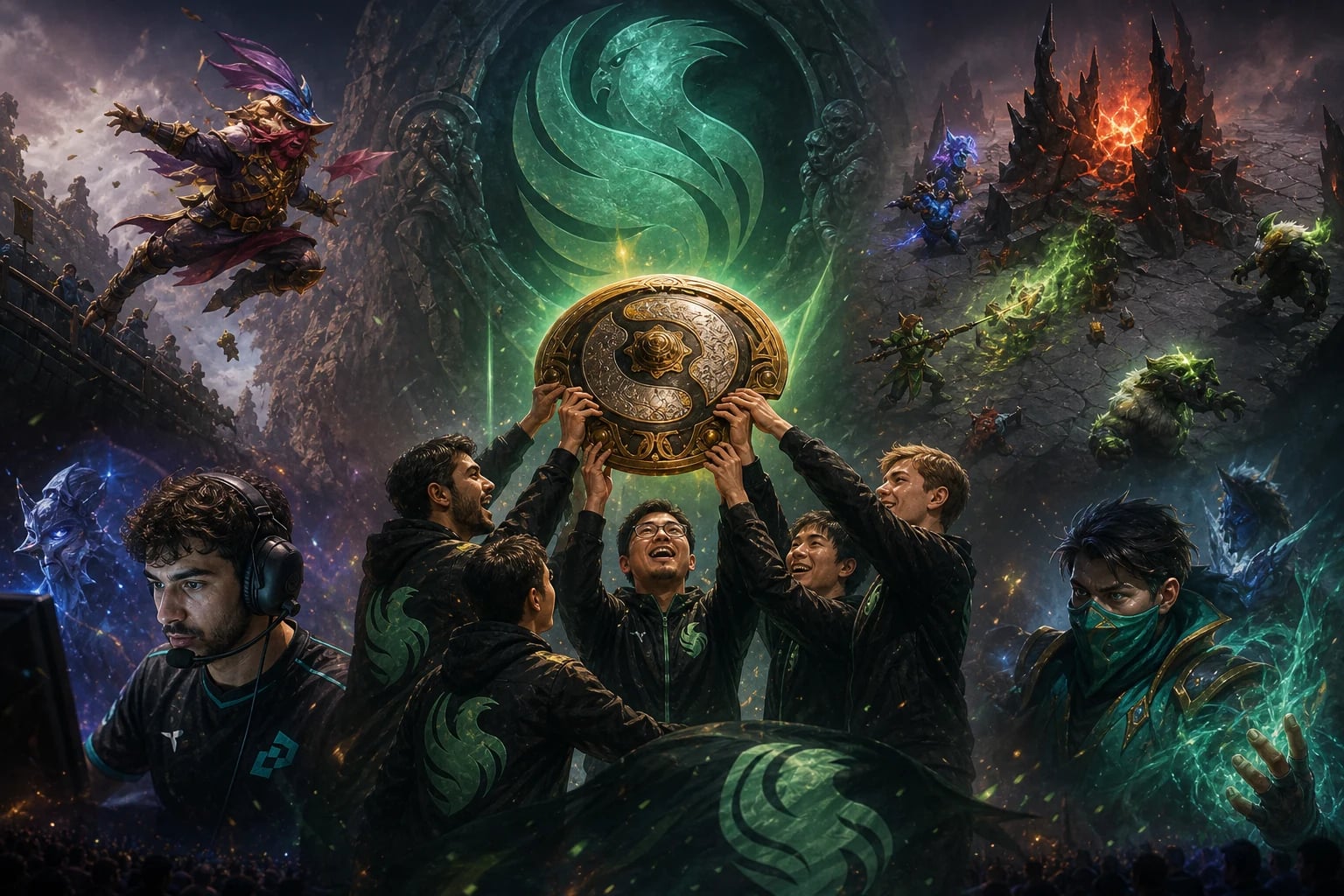 Team Falcons выиграла The International 2025: лучшие моменты главного турнира по Dota 2