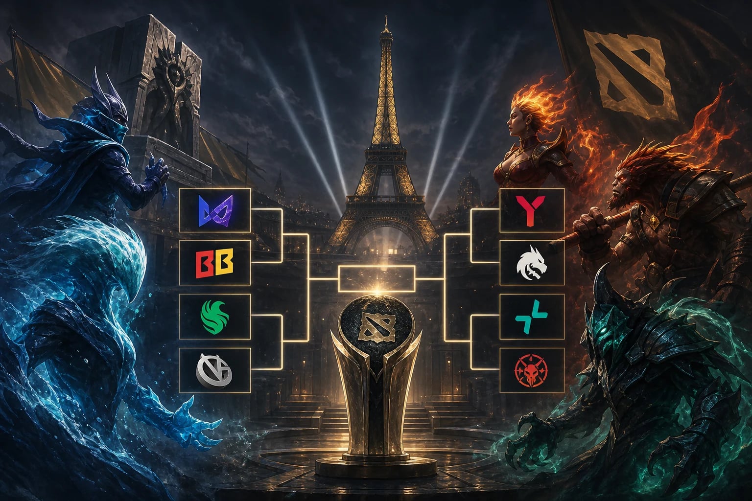 Playoffs of Esports World Cup 2026 for Dota 2: schedule and grid for July 16-17