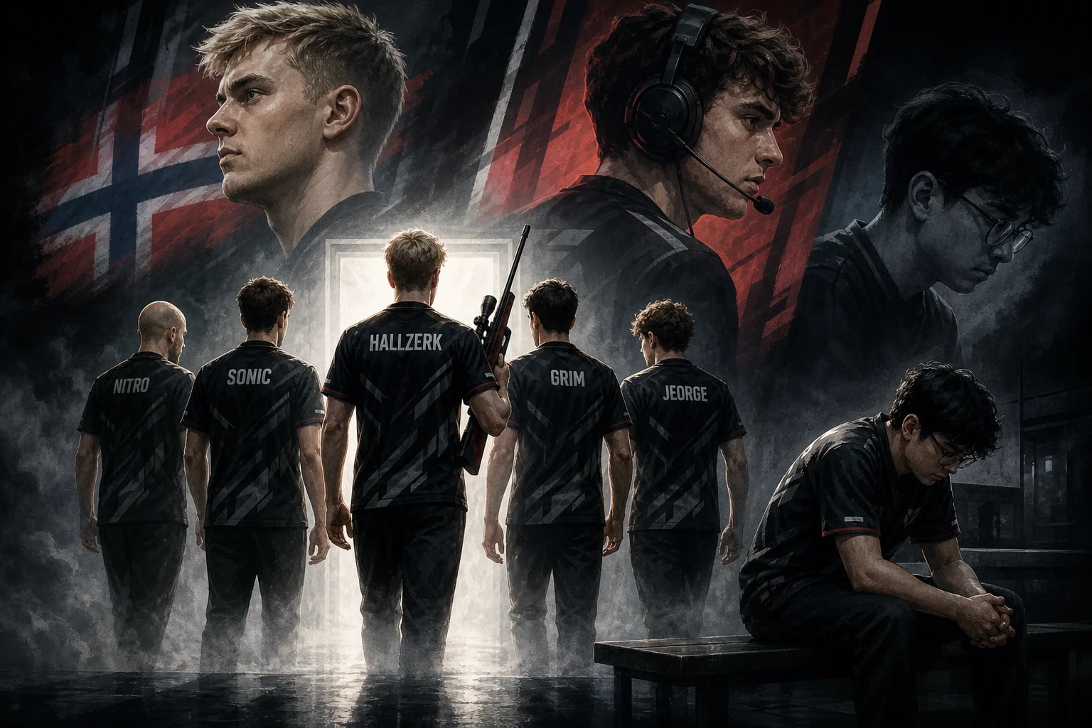 NRG подписала hallzerk и вернула Jeorge, отправив oSee на скамейку