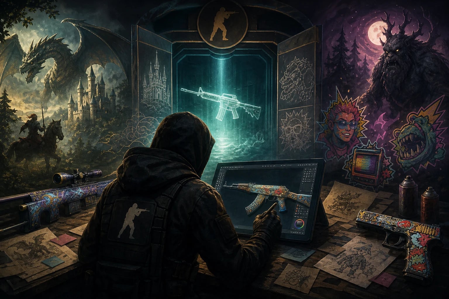 Valve has announced a new stage of the Call II Arms-ory event for skin creators in CS2